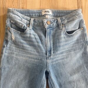 PAIGE Light Blue Flare Jeans